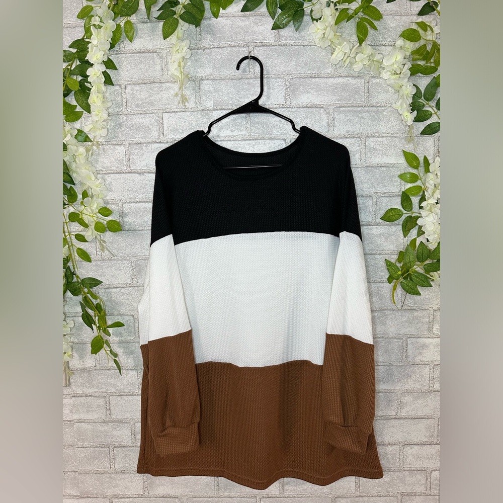 SHEIN LUNE Plus Cut And Sew Drop Shoulder Tee